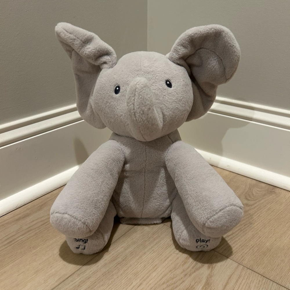 GUND Gray Elephant Plush Toy